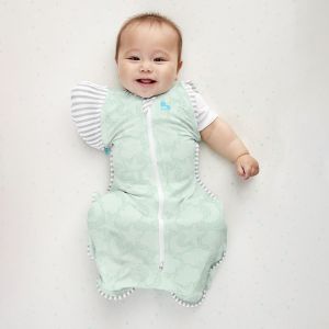 Swaddle Up™ Transition Bag Organic 1.0 TOG - Mint Celestial